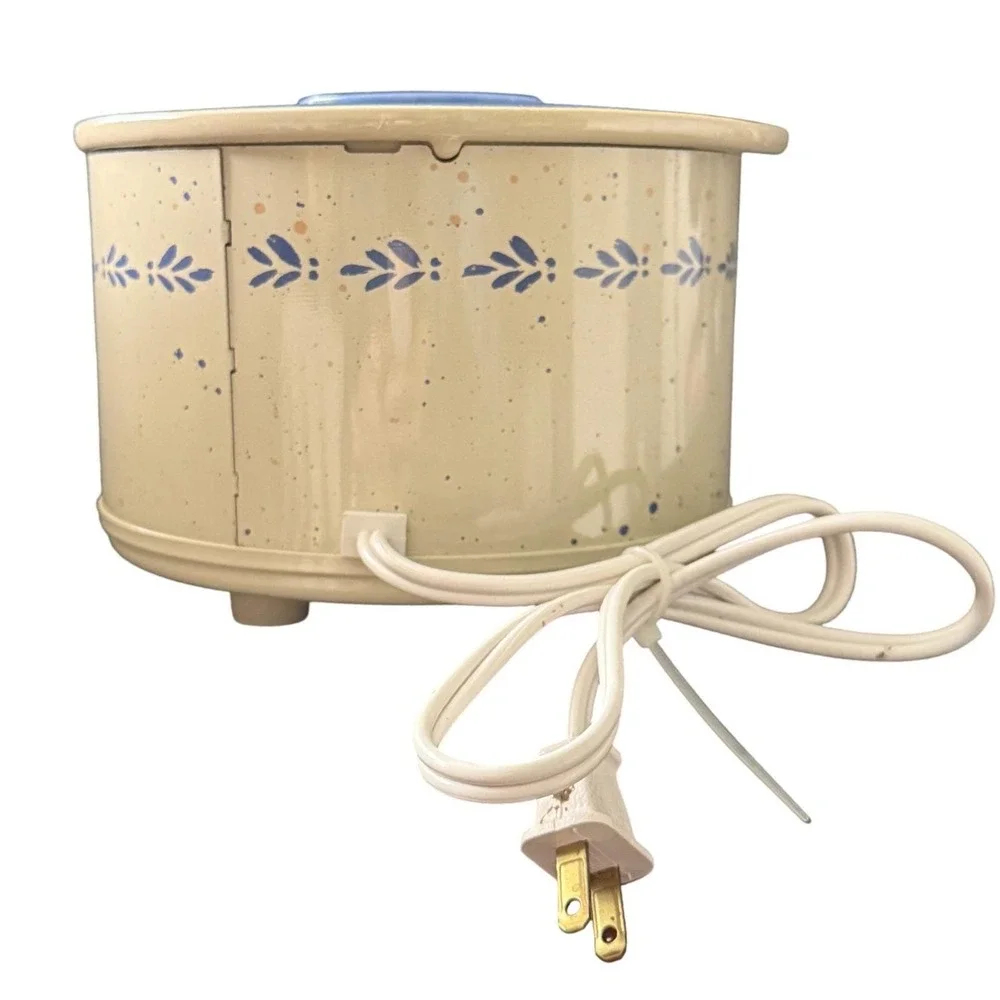 Rival Crockette Slow Cooker Cornflower Blue Crock Pot‎ BBQ Potluck Cook Vintage